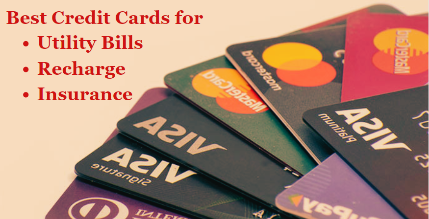 Best credit cards for utility bill payments in India
