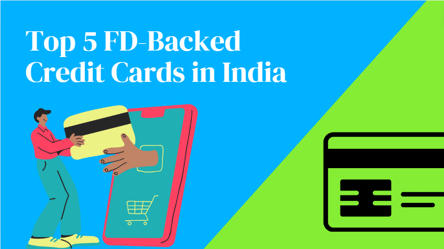 5 best credit cards for students: FD based credit Cards: image
