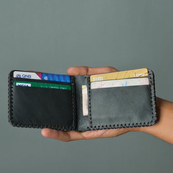 credit cards in wallet