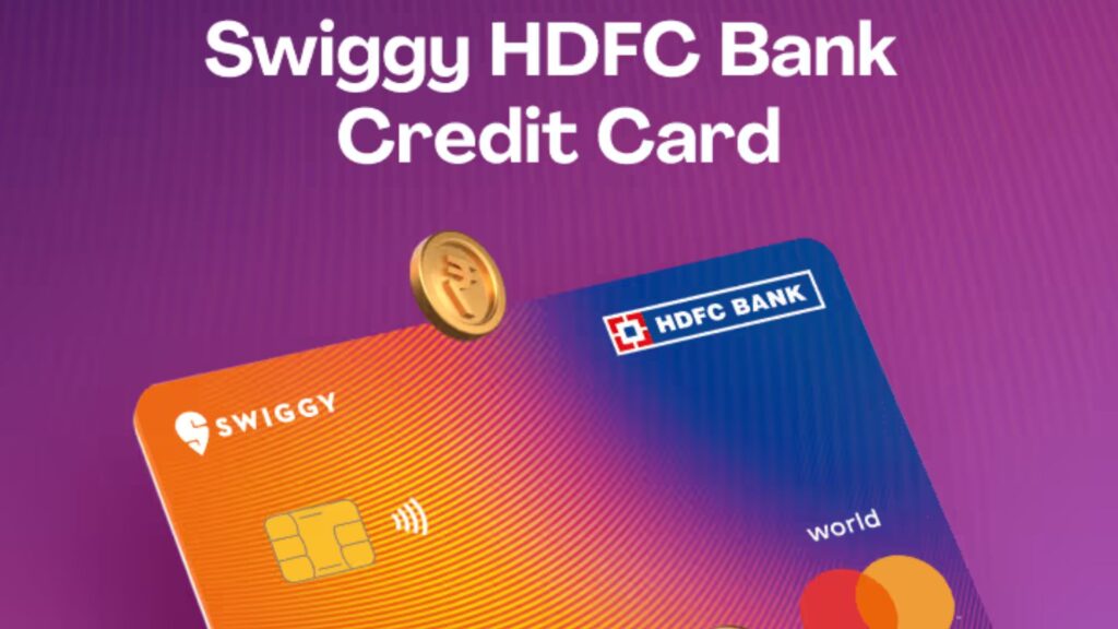 hdfc bank swiggy credit card
