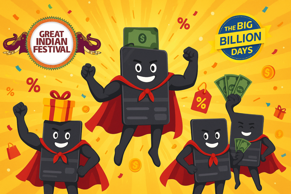 Must Have Credit Cards for Big Billion Days & Great Indian Festival