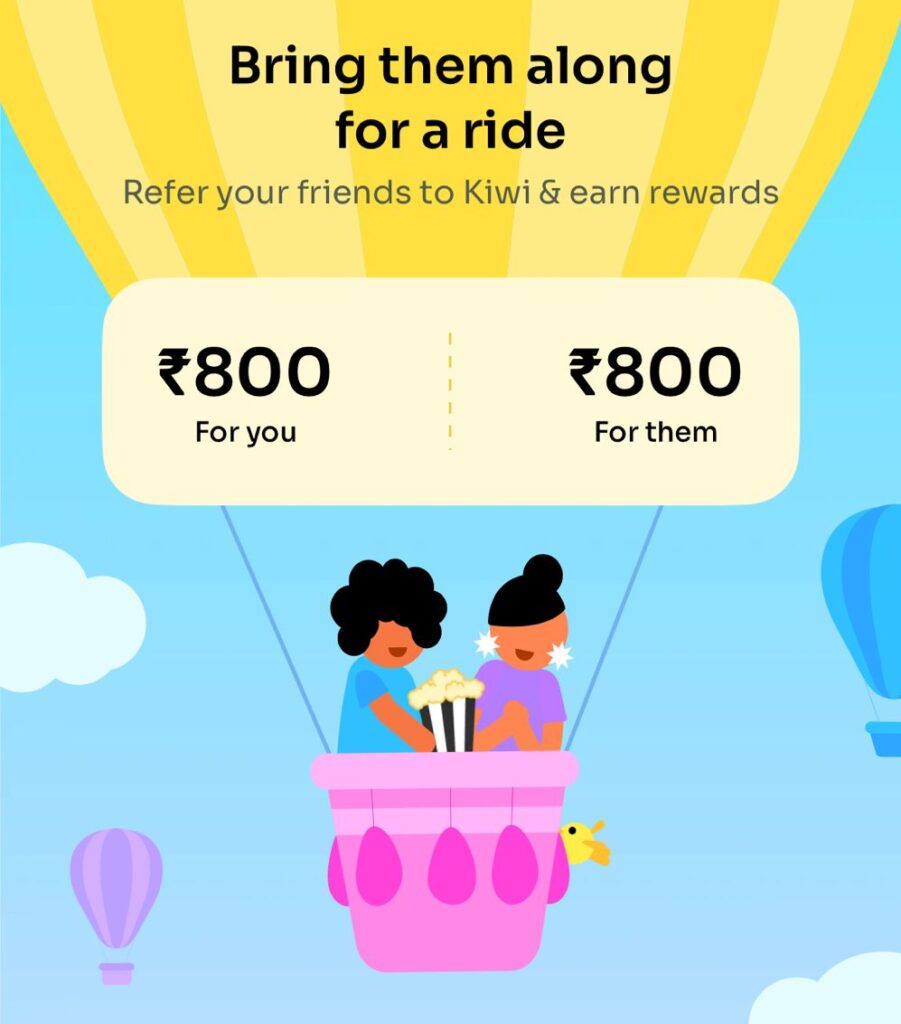 Kiwi app referral code