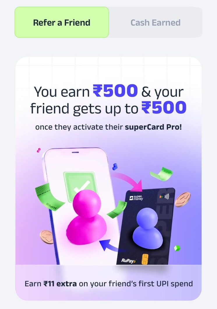 supermoney referral link signup benefit