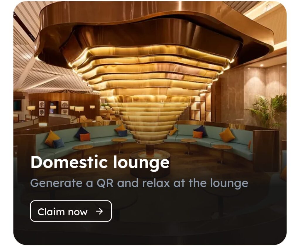 scapia airport privileges: Scapia lounge