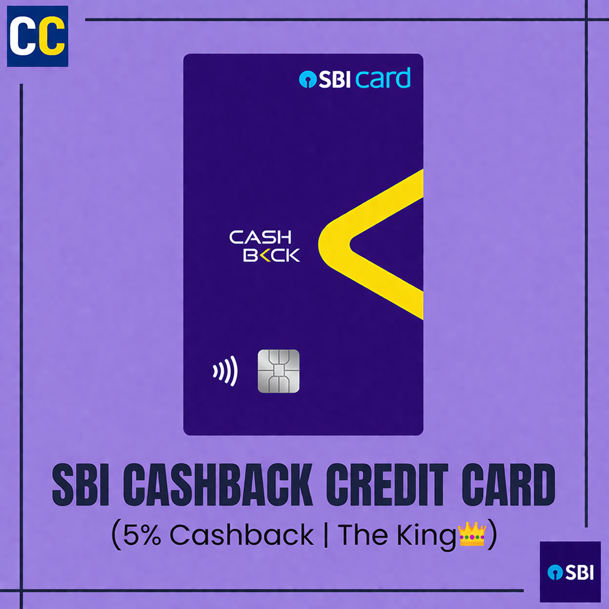 SBI Cashback Credit Card Review | King of Cashback Cards SBI Cashback Credit Card Referral Code | Get ₹500 Gift Voucher