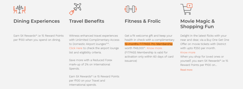 About fitpass pro coming with BOB Eterna | BOB Eterna Credit Card Review