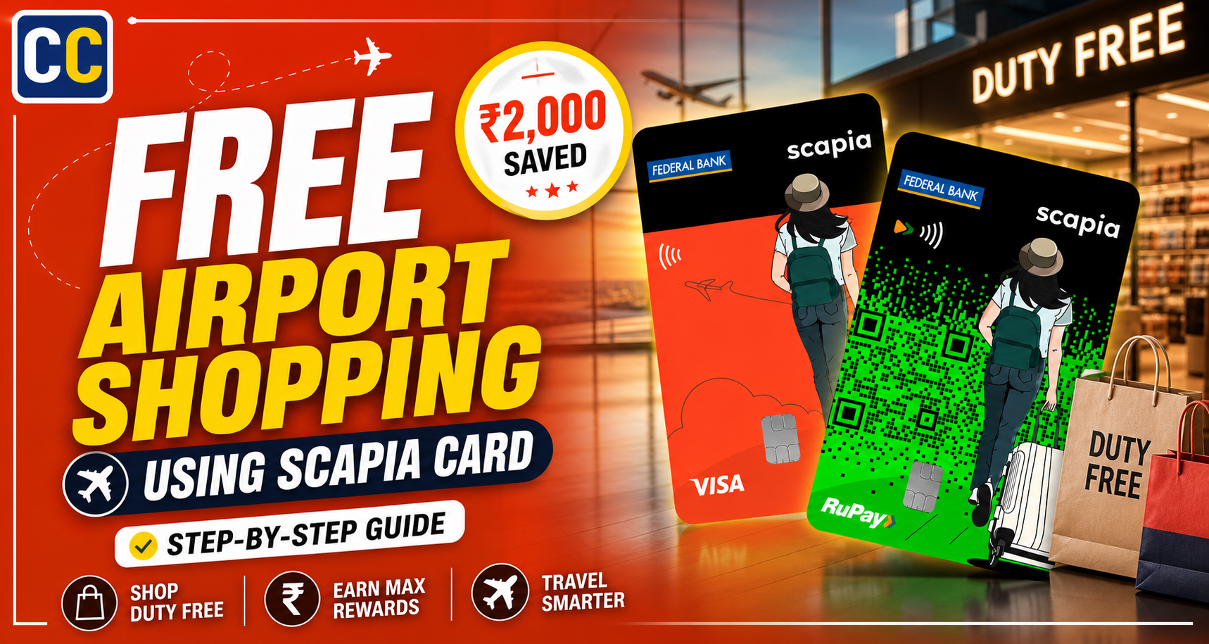 Free Shopping Experience at Airport with Scapia Airport Privilege