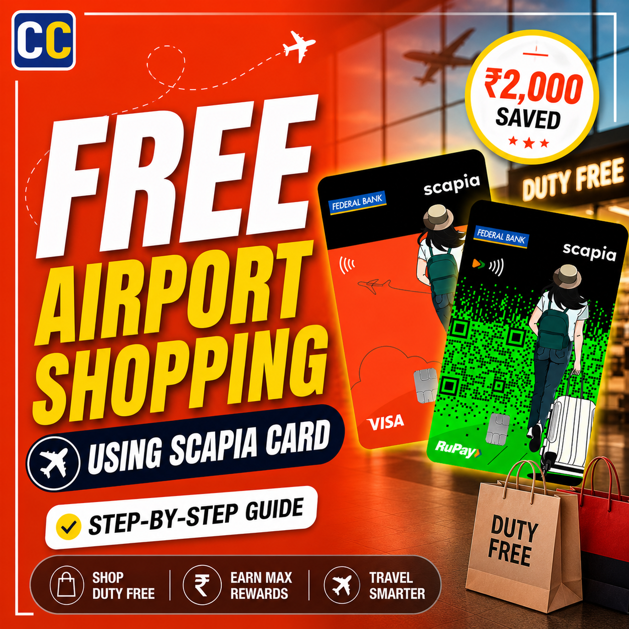 My Free Shopping Experience at Airport with Scapia Airport Privileges