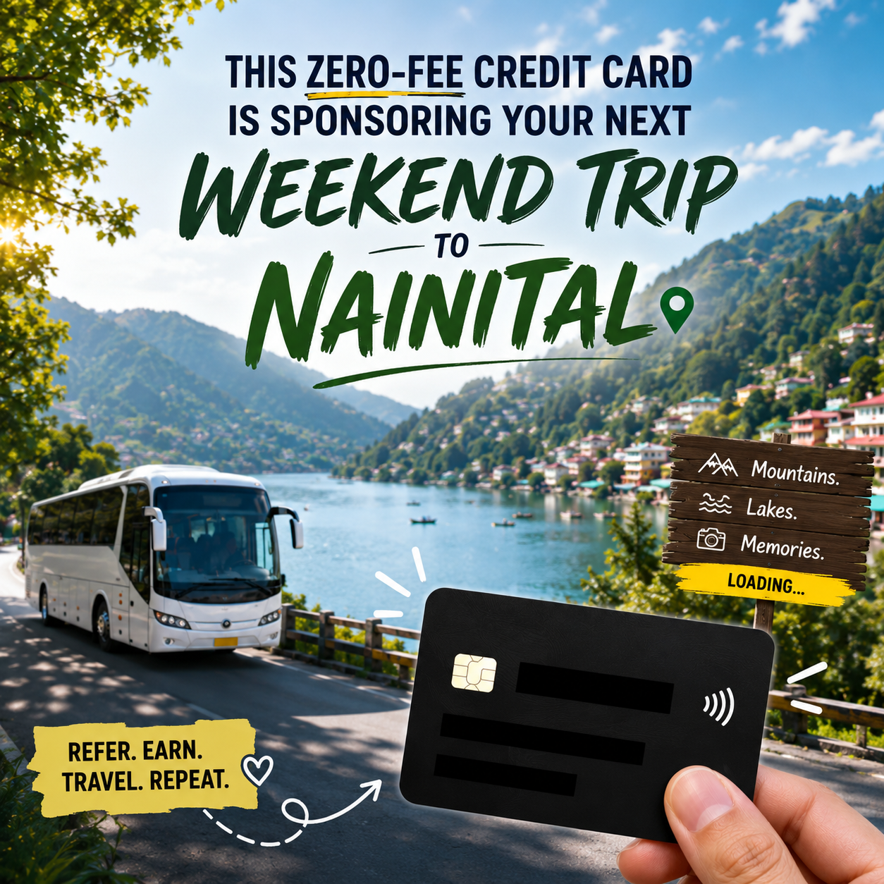 This Zero-Fee Credit Card is Sponsoring Your Next Weekend Trip to Nainital (2)